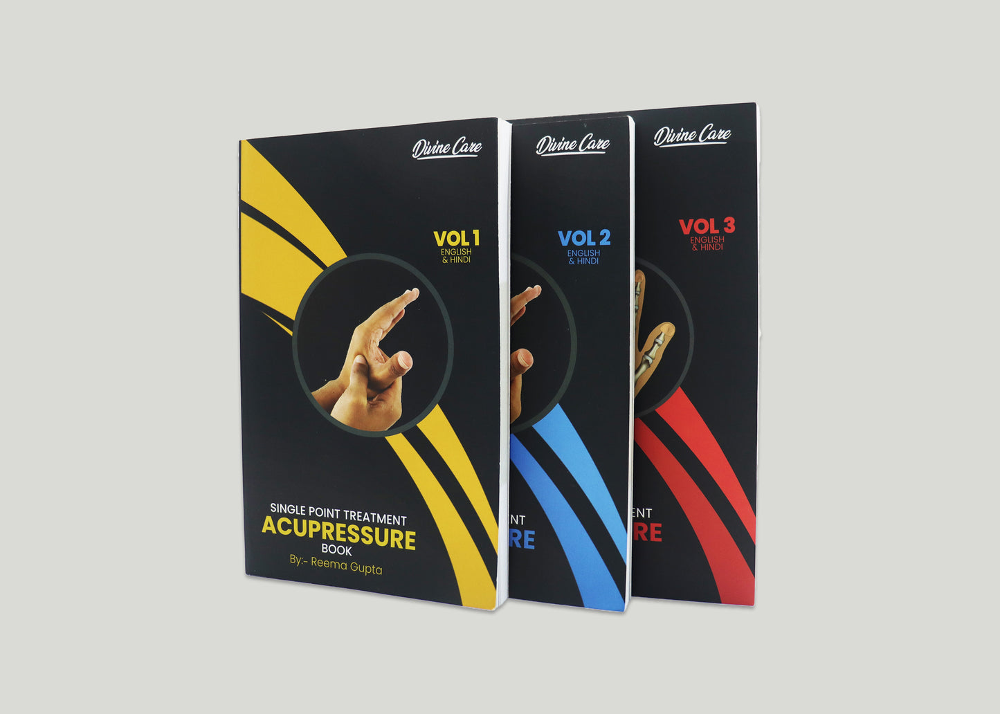 Acupressure Book (VOL 1+2+3) + Acupressure Kit COMBO